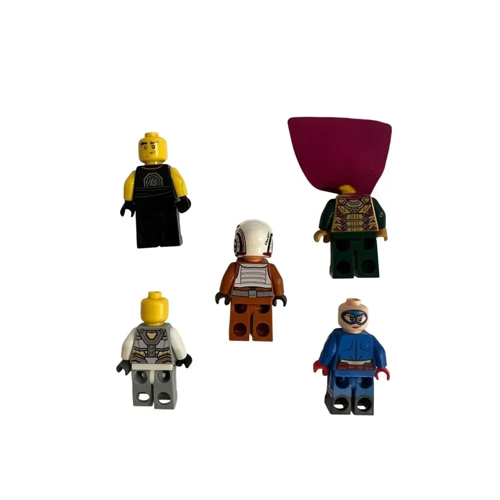 LEGO Minifigure Lot – Marvel Captain America, Star Wars Pilot, Ninjago & Fantasy